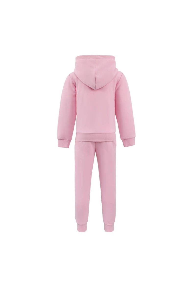 Crystal Bow Jogger Set, Alternate, color, Pink
