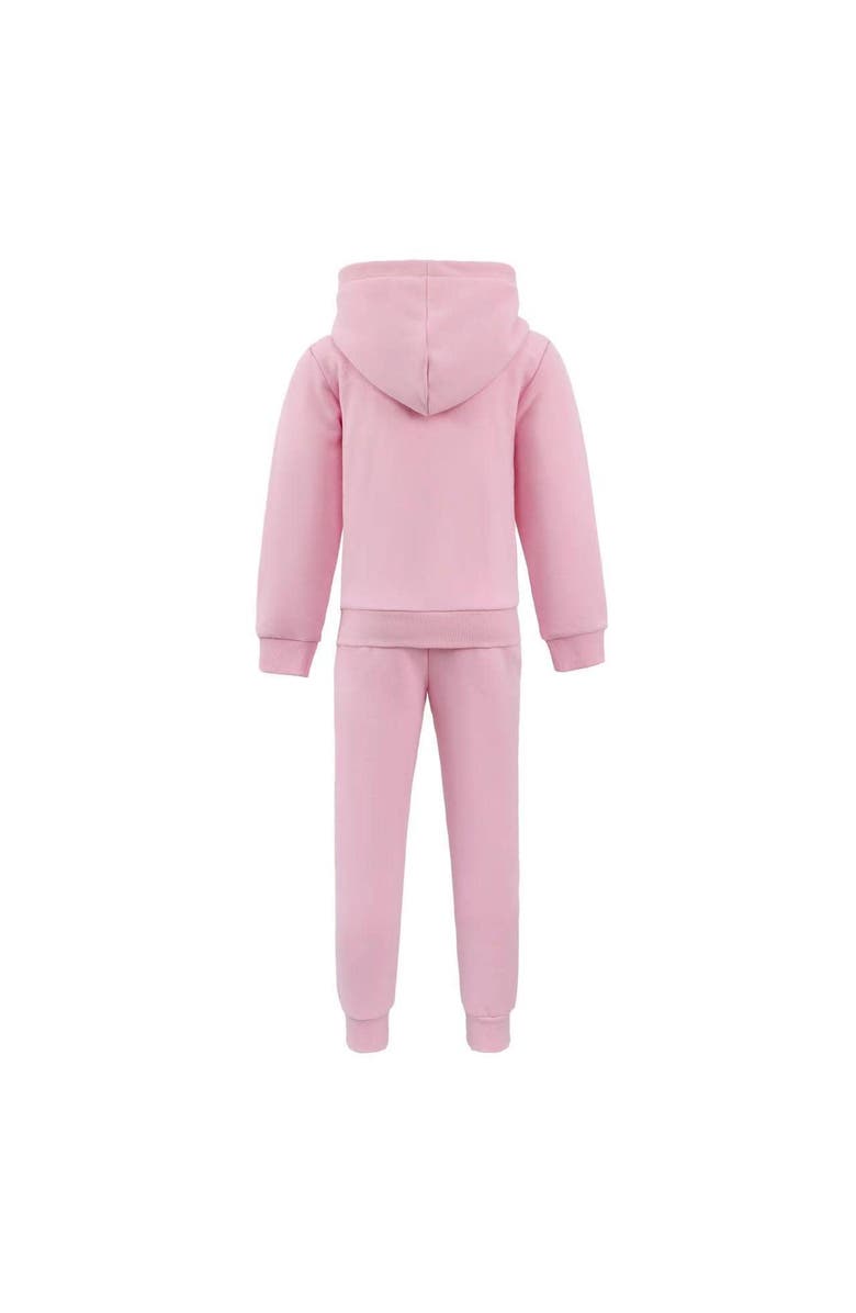 Lola + The Boys Crystal Bow Jogger Set, Alternate, color, Pink