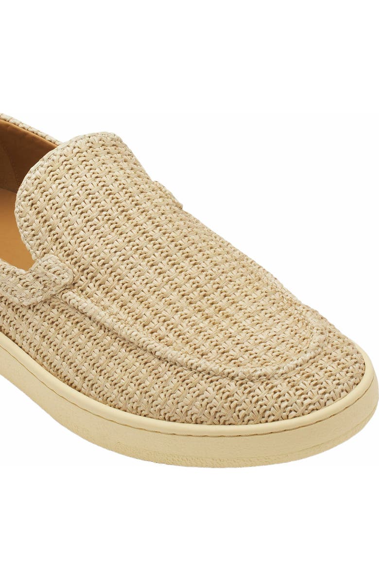 Lanvin Cruiser Raffia Moccasins, Alternate, color,