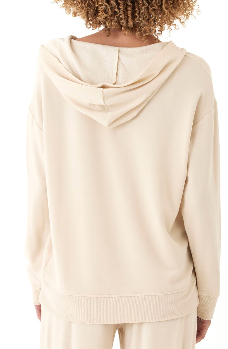 Threads 4 Thought Raya Feather Fleece Hoodie, Alternate, color, Tapioca