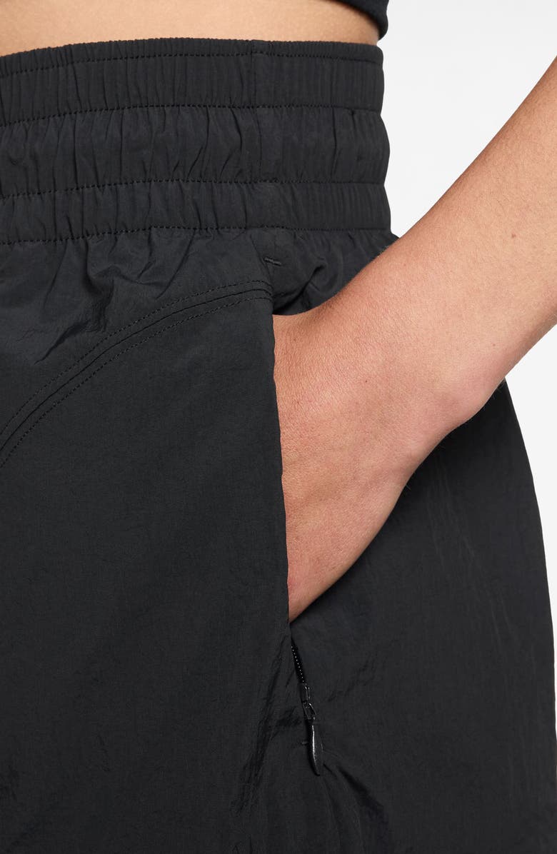 Nike High Waist Loose Barrel Leg Pants, Alternate, color, Black/ Black/ Black