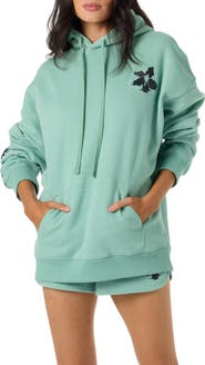 O'Neill Tropic Melt Oversize Cotton Blend Hoodie