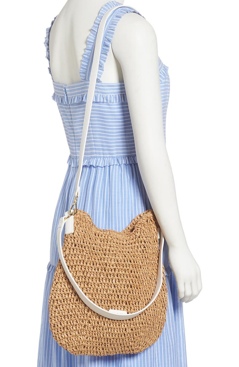 Ted Baker London Kethrin Crochet Hobo Bag, Alternate, color,
