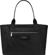 Kate Spade New York large dash canvas tote