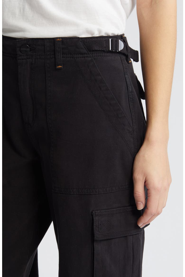 Reissue Wide Leg Cargo Pants, Alternate, color, BLACK