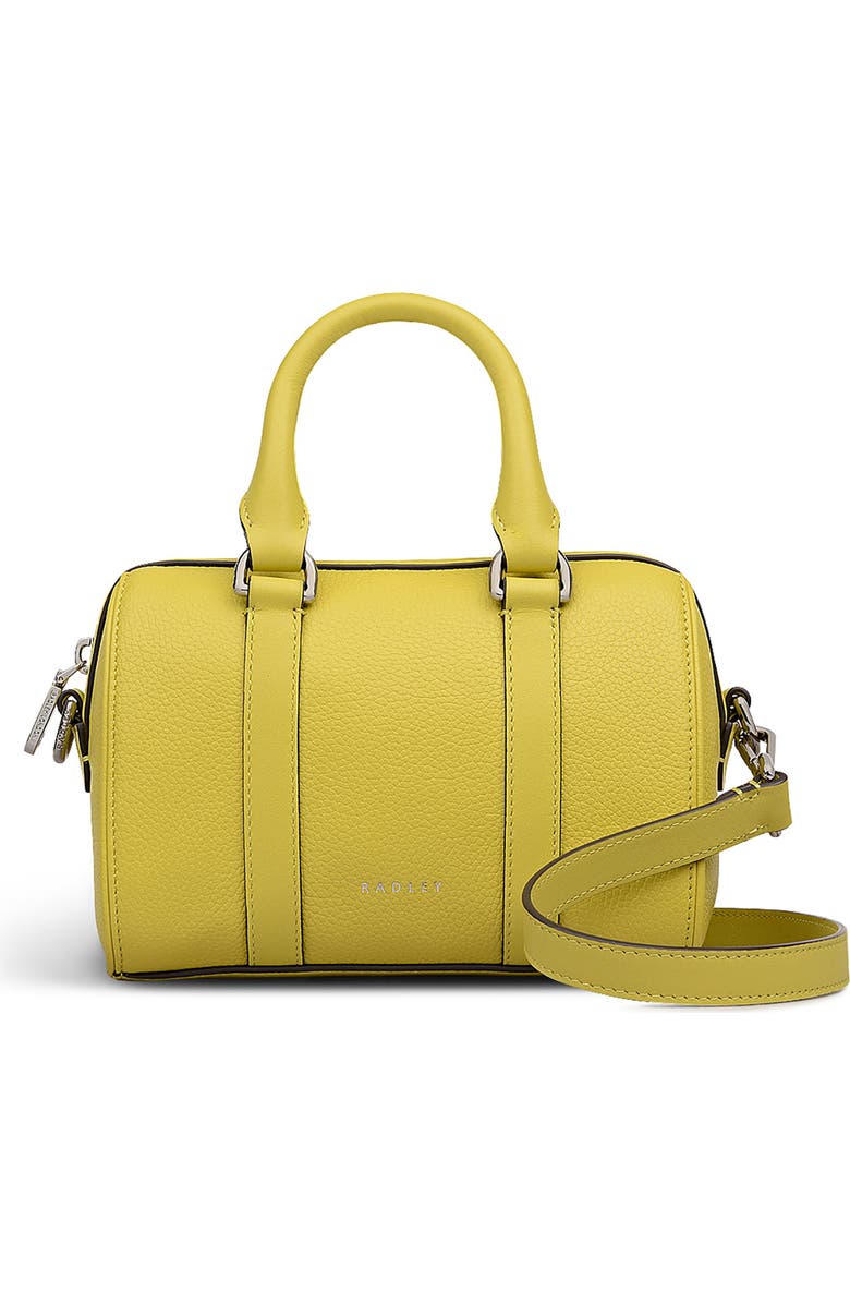 Radley Mini Noble Alley Zip Top Handle Bag, Main, color, Limoncello