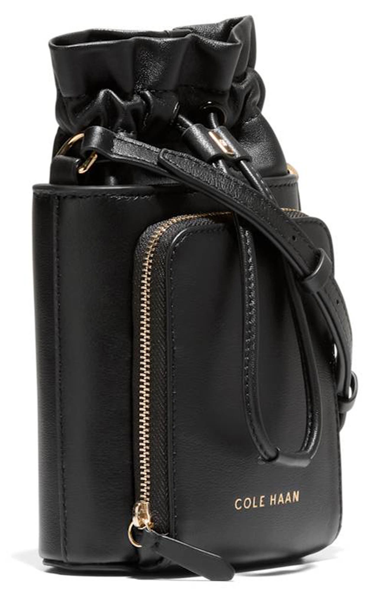 Cole Haan Lydia Leather Phone Crossbody, Alternate, color, 