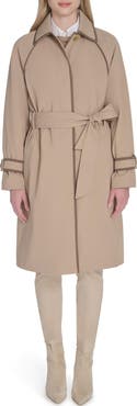 Cole Haan Water Resistant Twill Coat