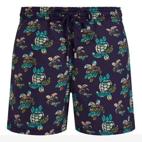 Men's Landscape Turtle Swim Trunks