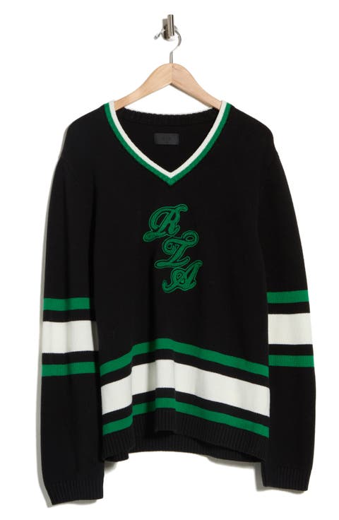 Joshua V-Neck Cotton Blend Sweater