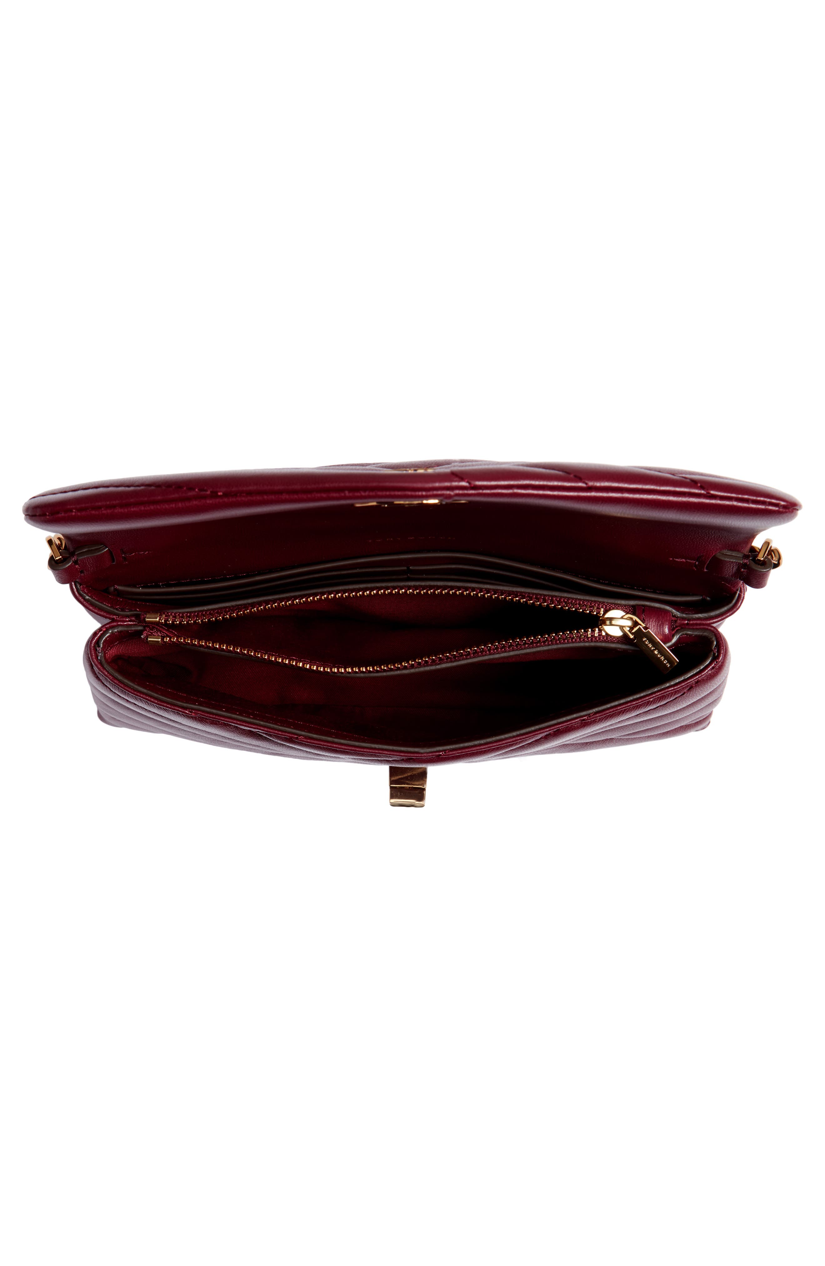 Kira Chevron Crossbody, Alternate, color, IMPERIAL GARNET