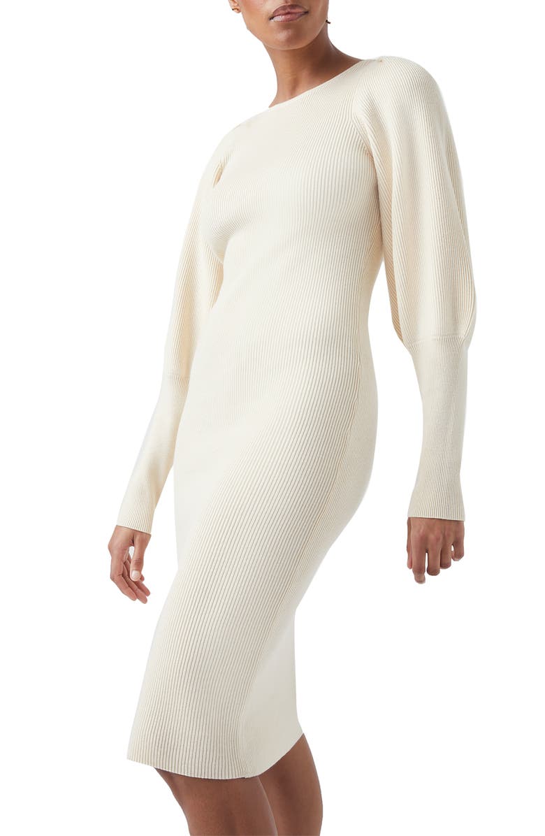 French Connection Joss Knit Midi Dress, Alternate, color, 