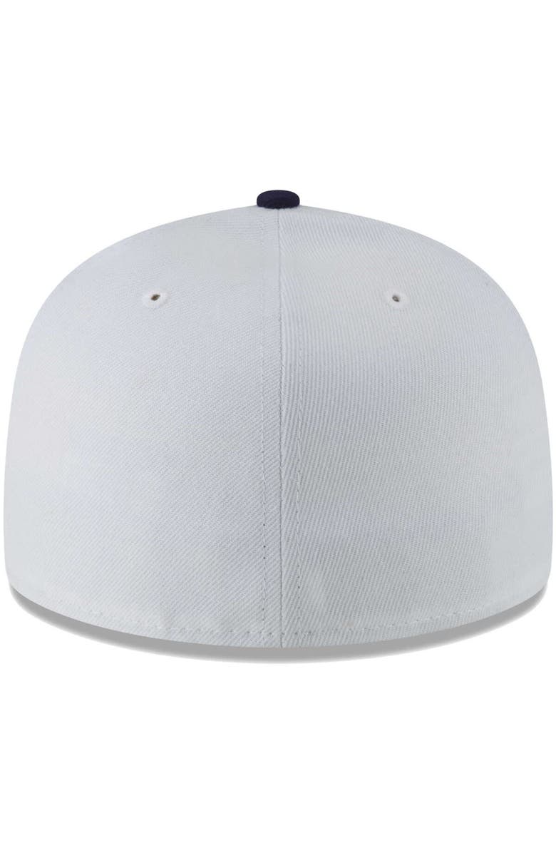 New Era Men's New Era White Detroit Stars Cooperstown Collection Turn Back The Clock 59FIFTY Fitted Hat, Alternate, color, White