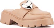 OLIVIA MILLER Heartless Lugged Platform Mule