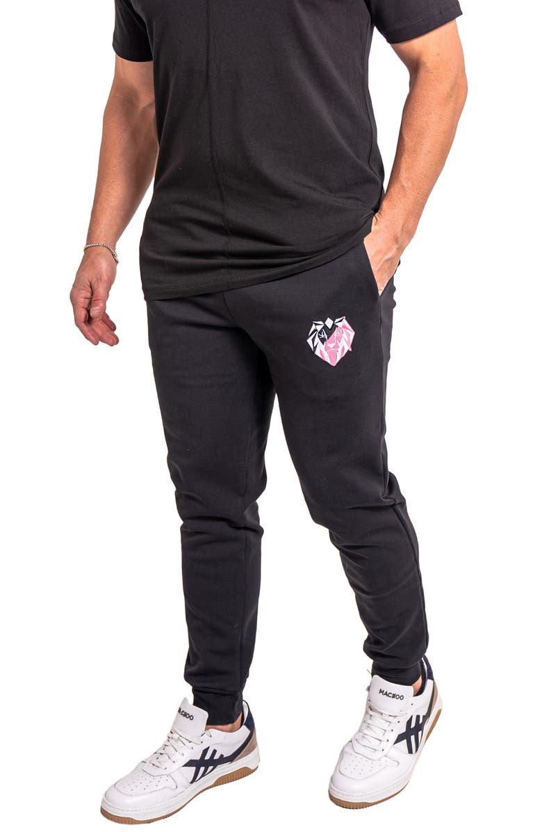 Maceoo Ascension 85 Cotton Blend Joggers, Alternate, color, Black