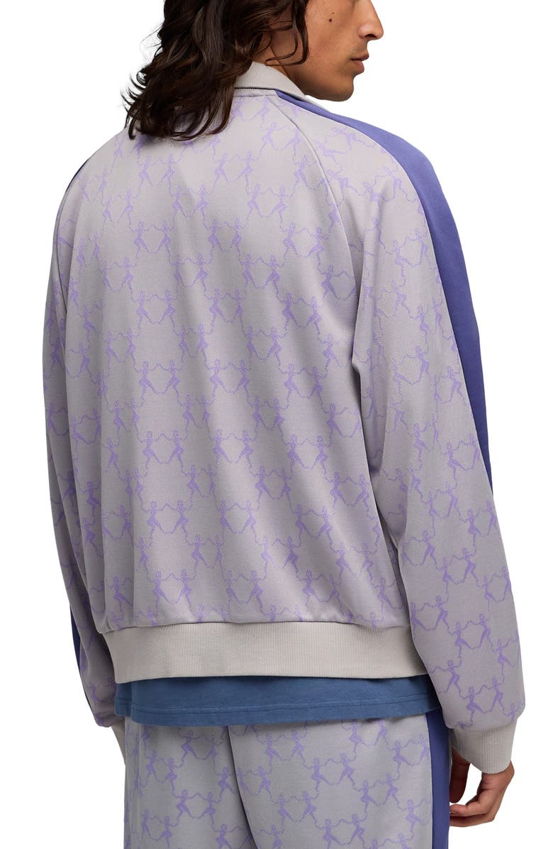 PUMA x KidSuper T7 Track Jacket, Alternate, color, Gray Echo