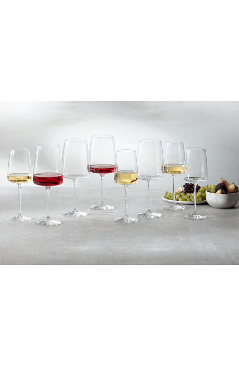 Schott Zwiesel Sensa Set of 8 Red & White Wine Glasses, Alternate, color, Clear