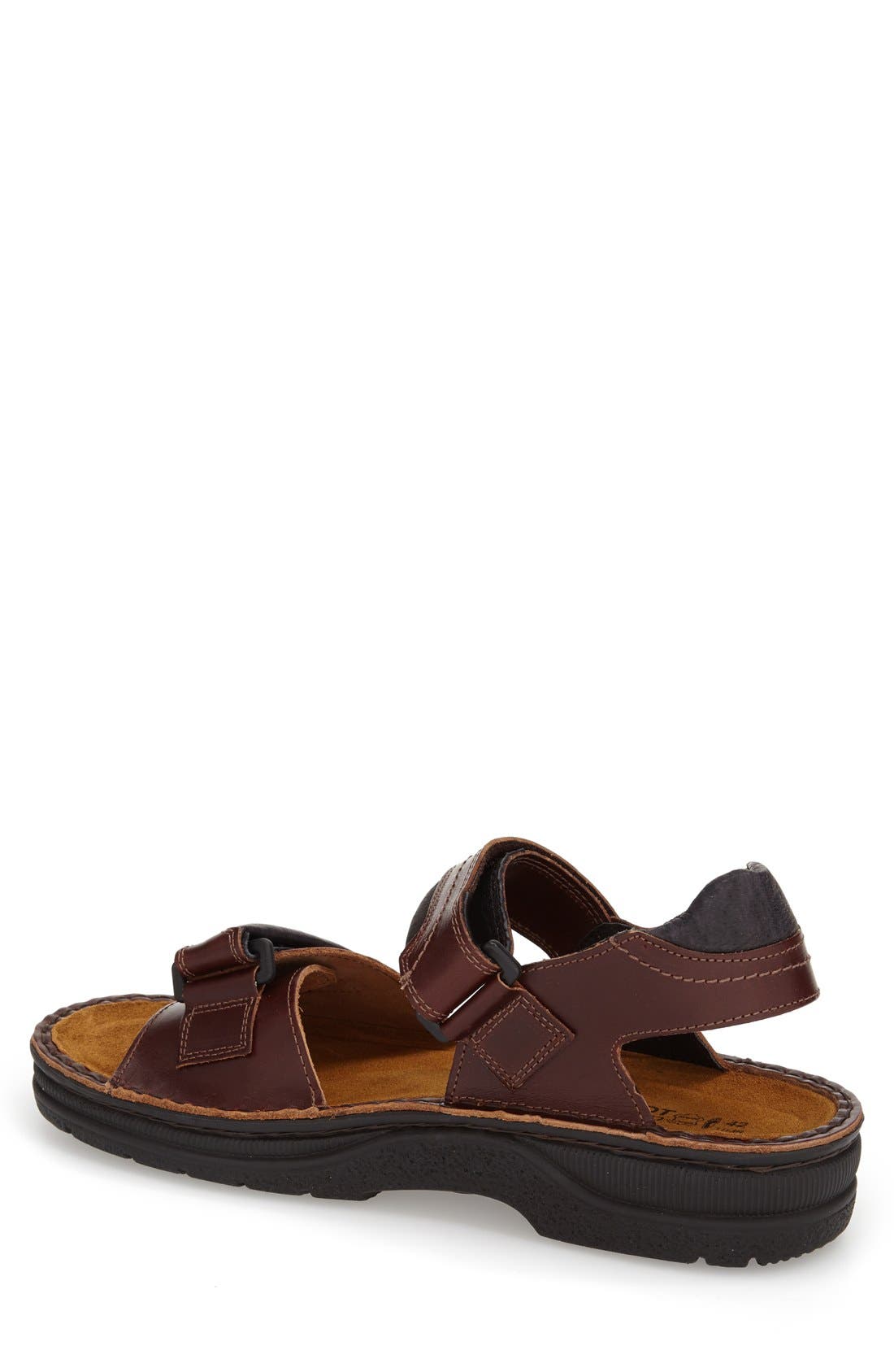 Lappland Sandal, Alternate, color, BUFFALO LEATHER