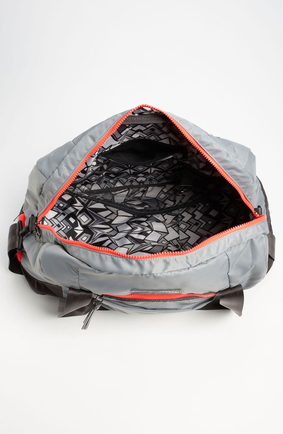 'Shatter' Gym Tote, Alternate, color, STEEL/ CHARCOAL/ PULSE
