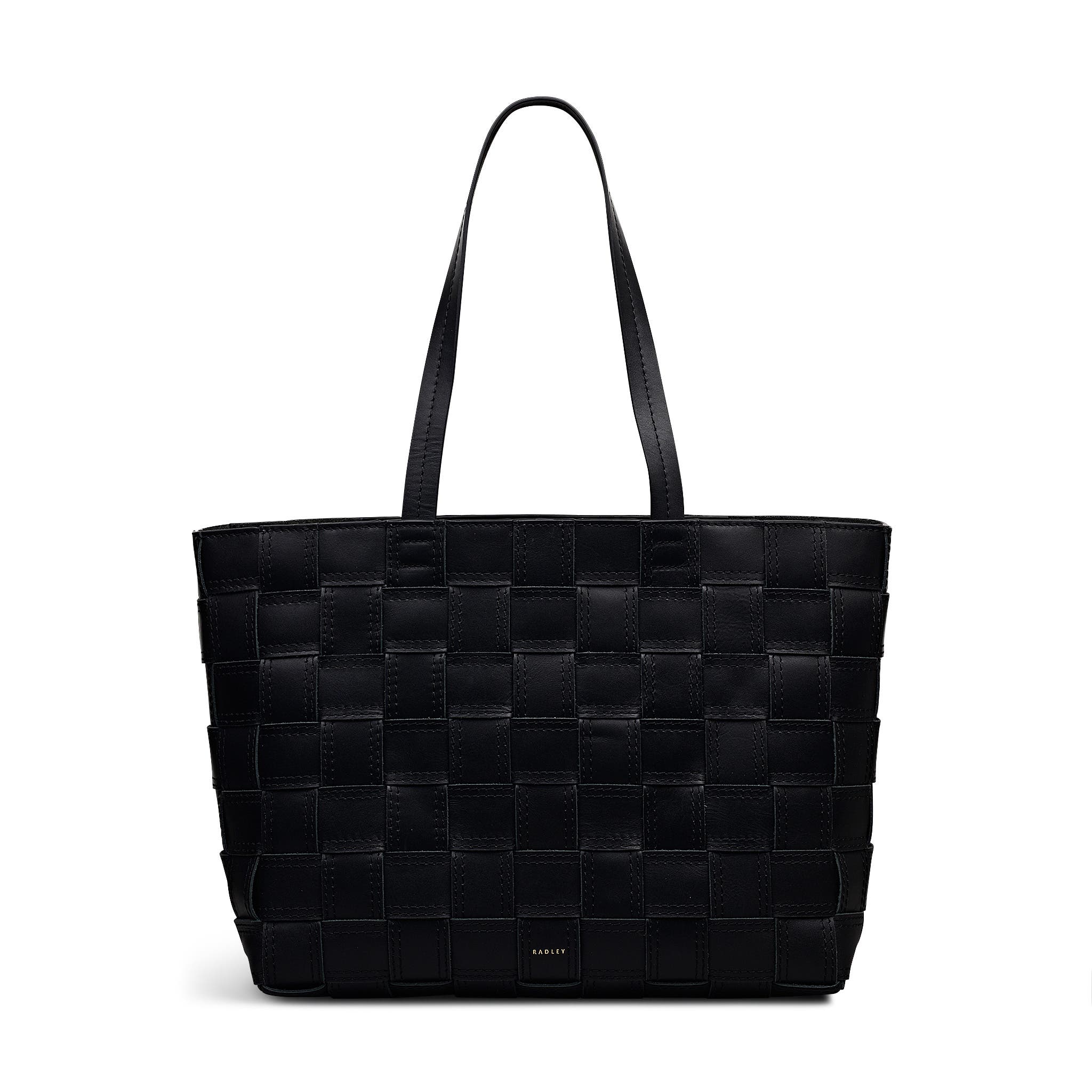 Radley The Abbey Large Open Top Tote Bag, Main, color, Black