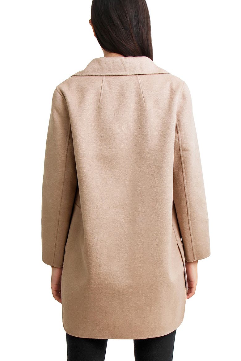 Ex Boyfriend Wool Blend Coat, Alternate, color, SAND