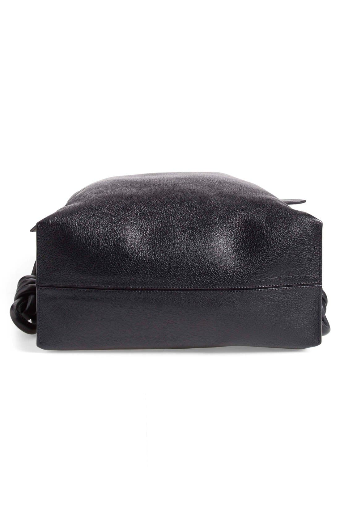 Loewe 'Flamenco Knot' Calfskin Leather Bag, Alternate, color, 