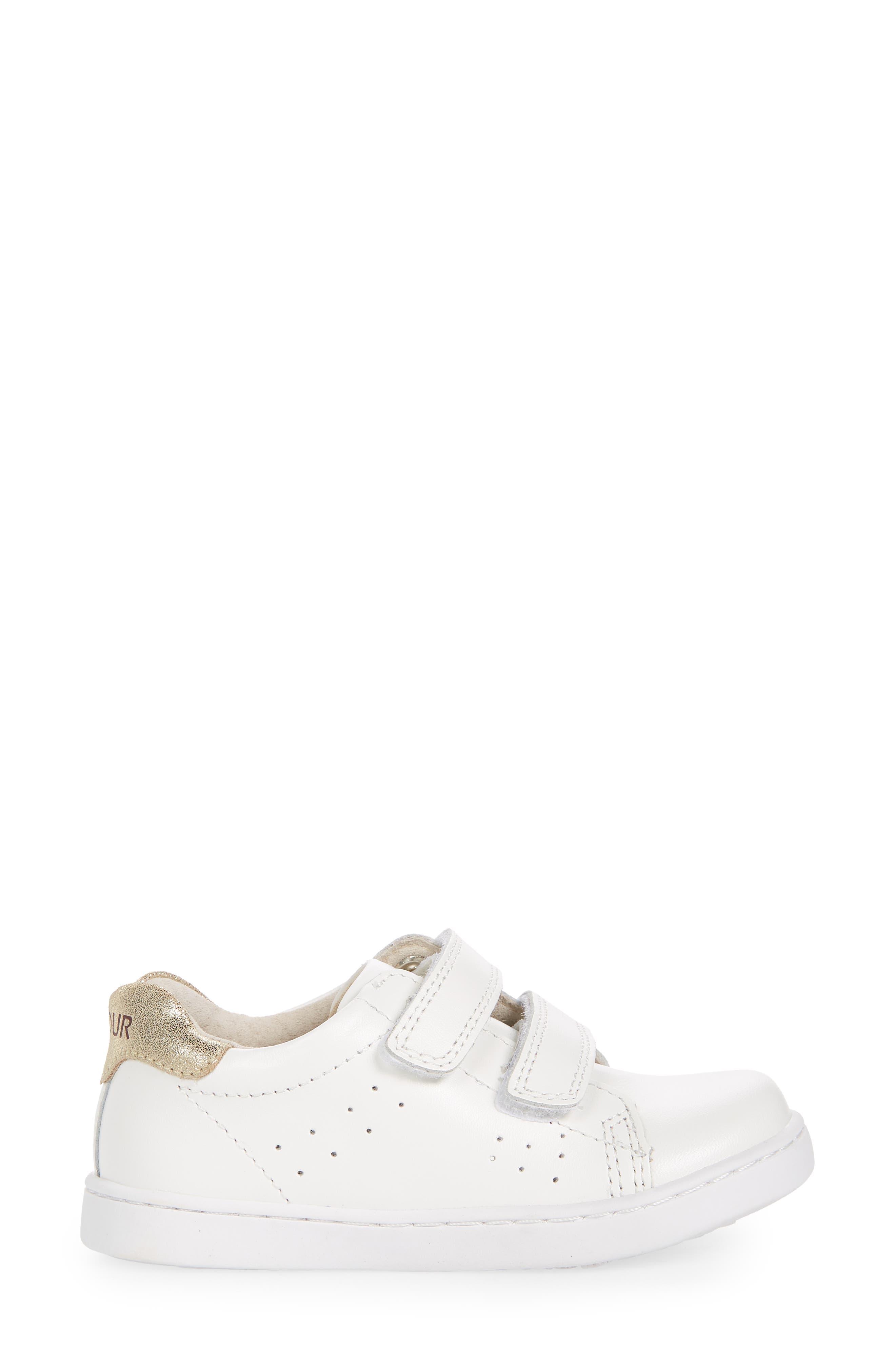 Kenzie Sneaker, Alternate, color, WHITE
