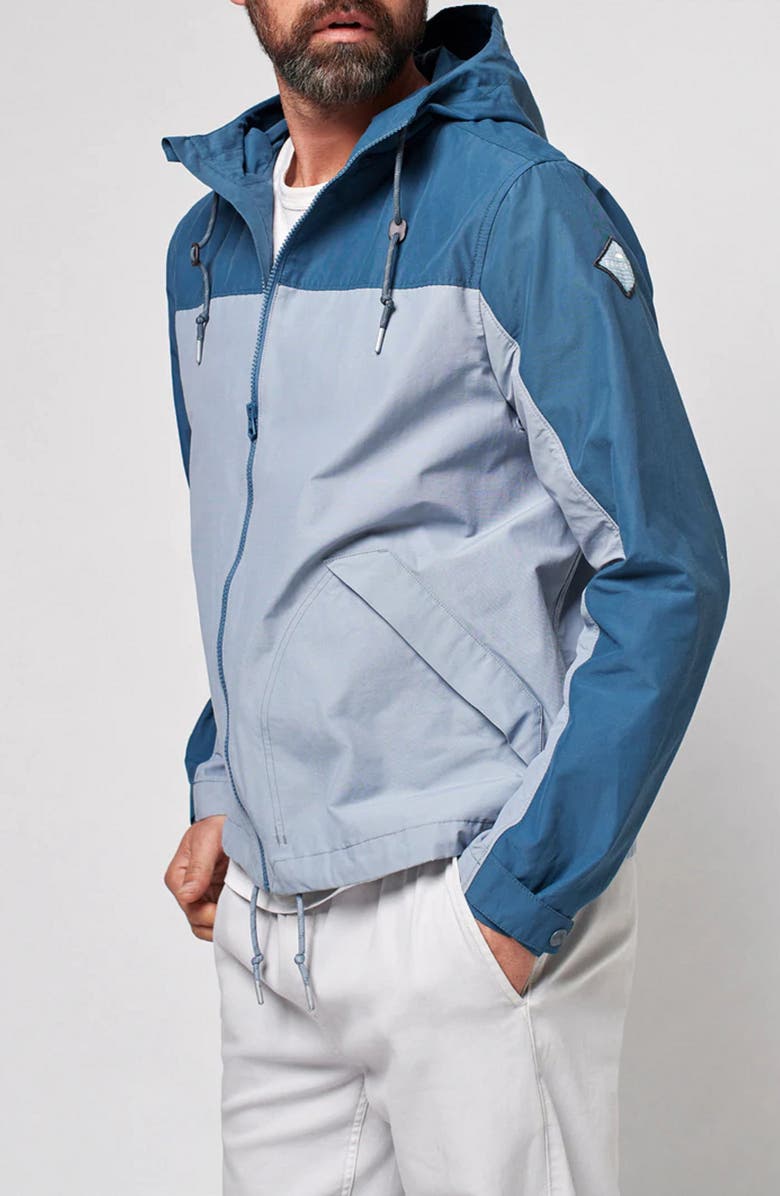 Faherty Organic Cotton Blend Rain Jacket, Alternate, color, 