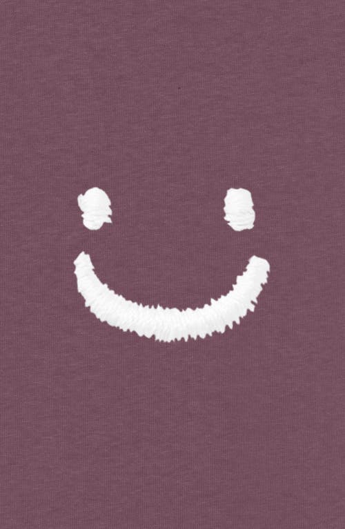 Dalix Mens Lil Smile Midweight Garment Dye Tee