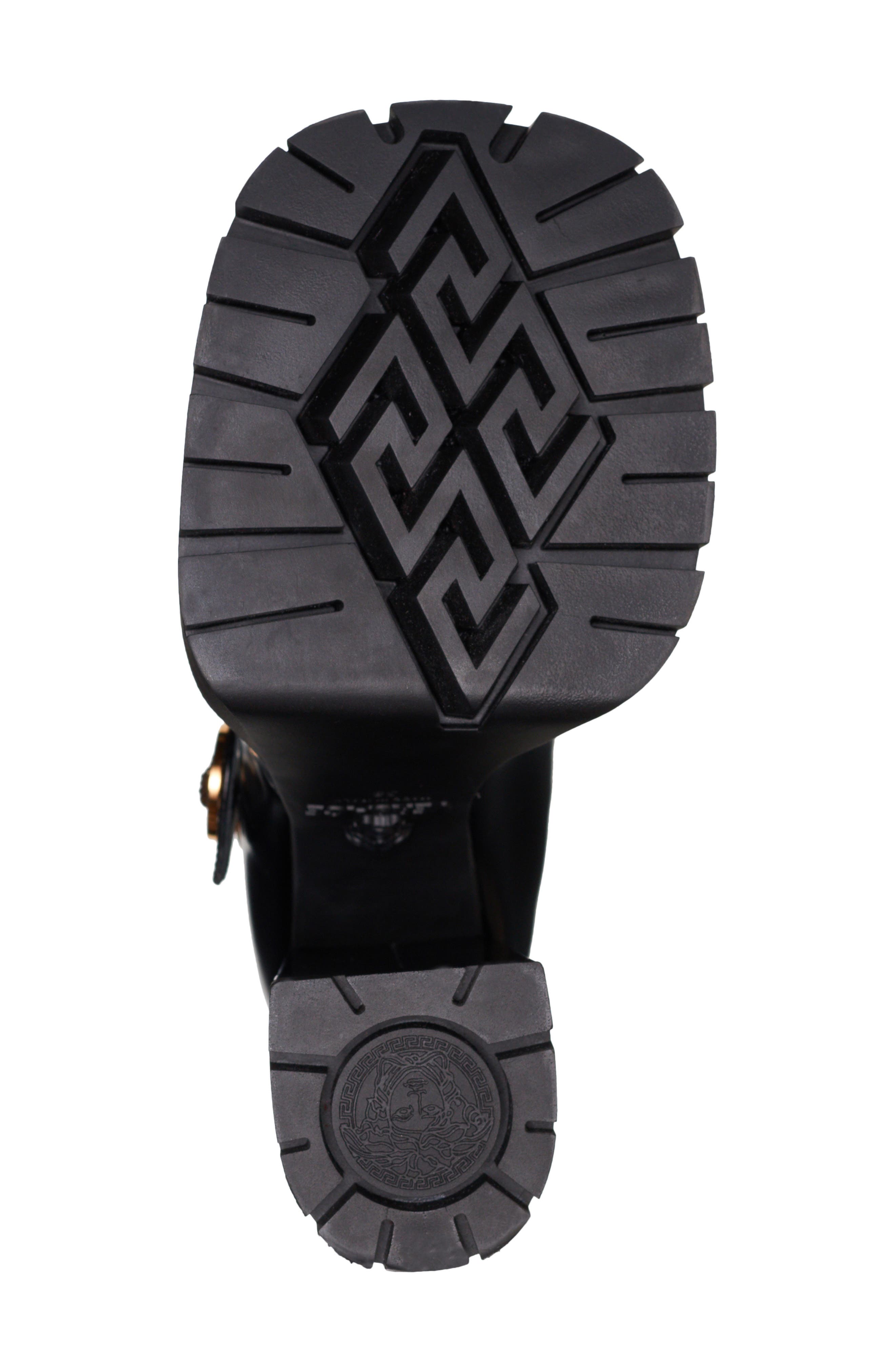 Versace Medusa Platform Mary Jane Pump, Alternate, color, 