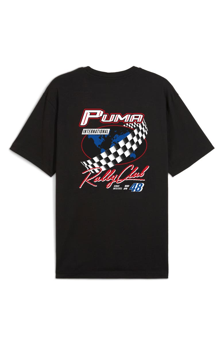 PUMA Relaxed Fit Moto Graphic T-Shirt, Alternate, color, Puma Black