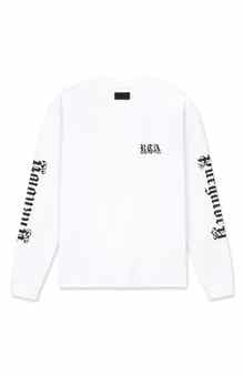 RtA Lawrence Long Sleeve Graphic T-Shirt