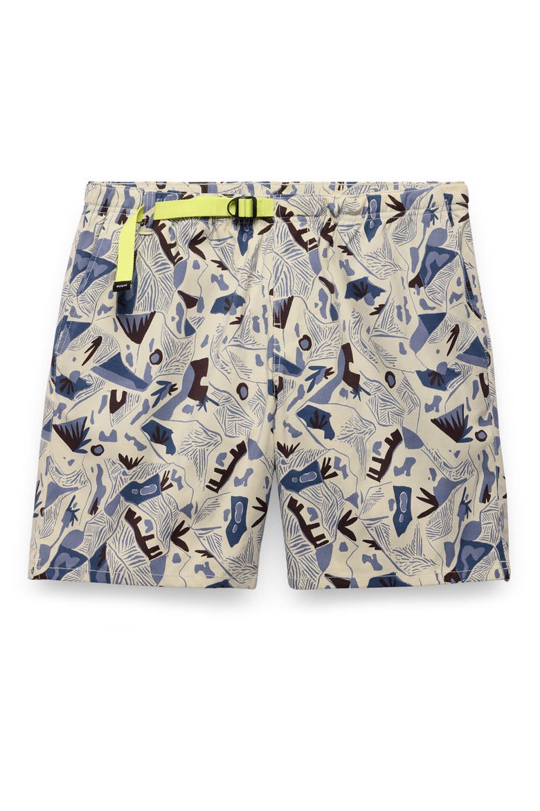 Stretch Zion™ Pull-On Shorts, Alternate, color, BEACH PEBBLE WATERSHED