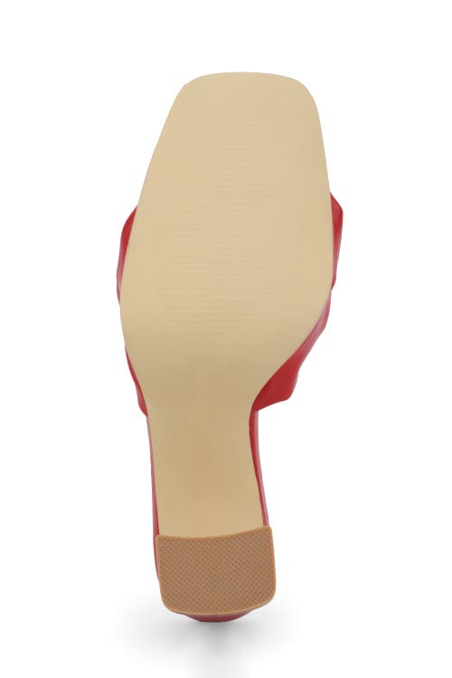 Lauren Lorraine Cherry Pumps In Red
