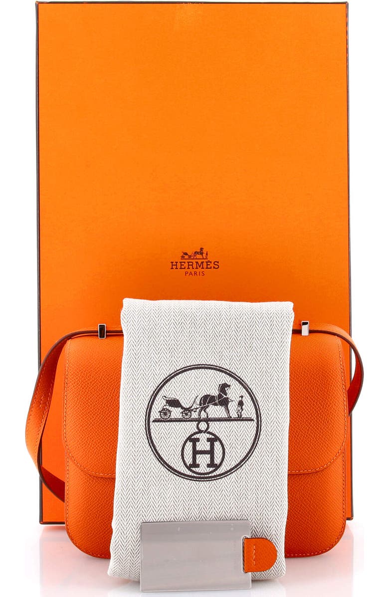 Pre-Owned Hermes Constance NM Bag Epsom 18, Alternate, color, Orange H