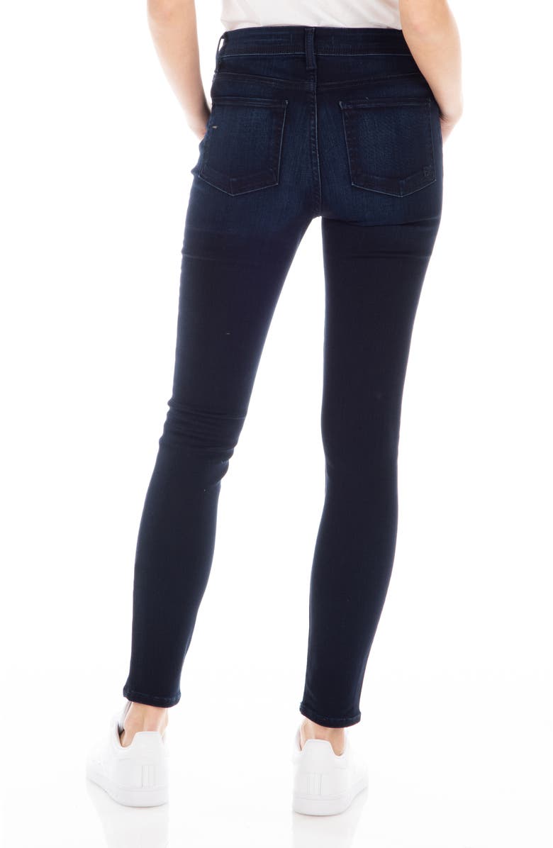 Fidelity Denim Gwen High Rise Jeans, Alternate, color, Falcon Blue