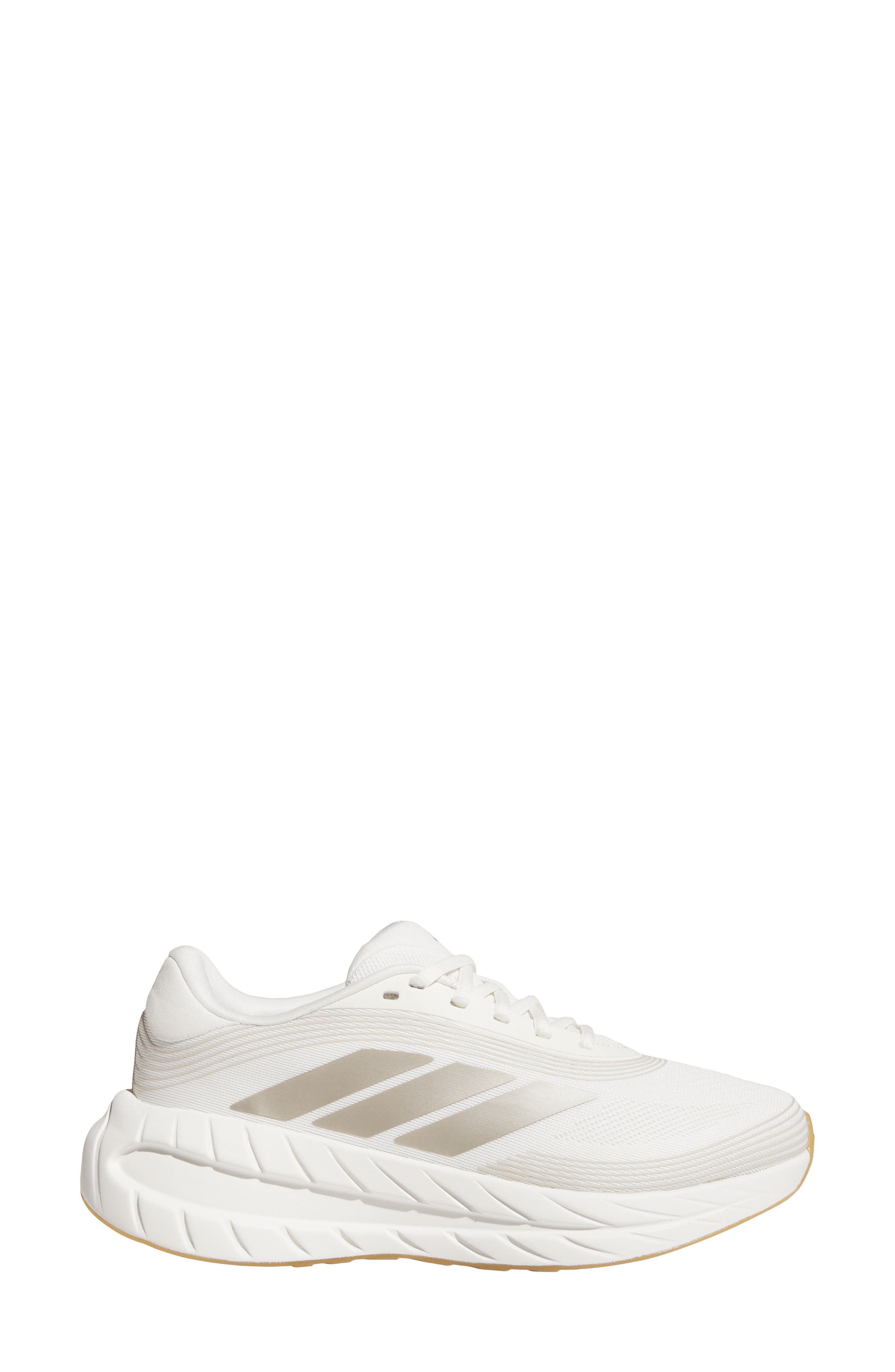 adidas Adipure Shift Running Shoe, Alternate, color, Off White/ Cyber Met./ White