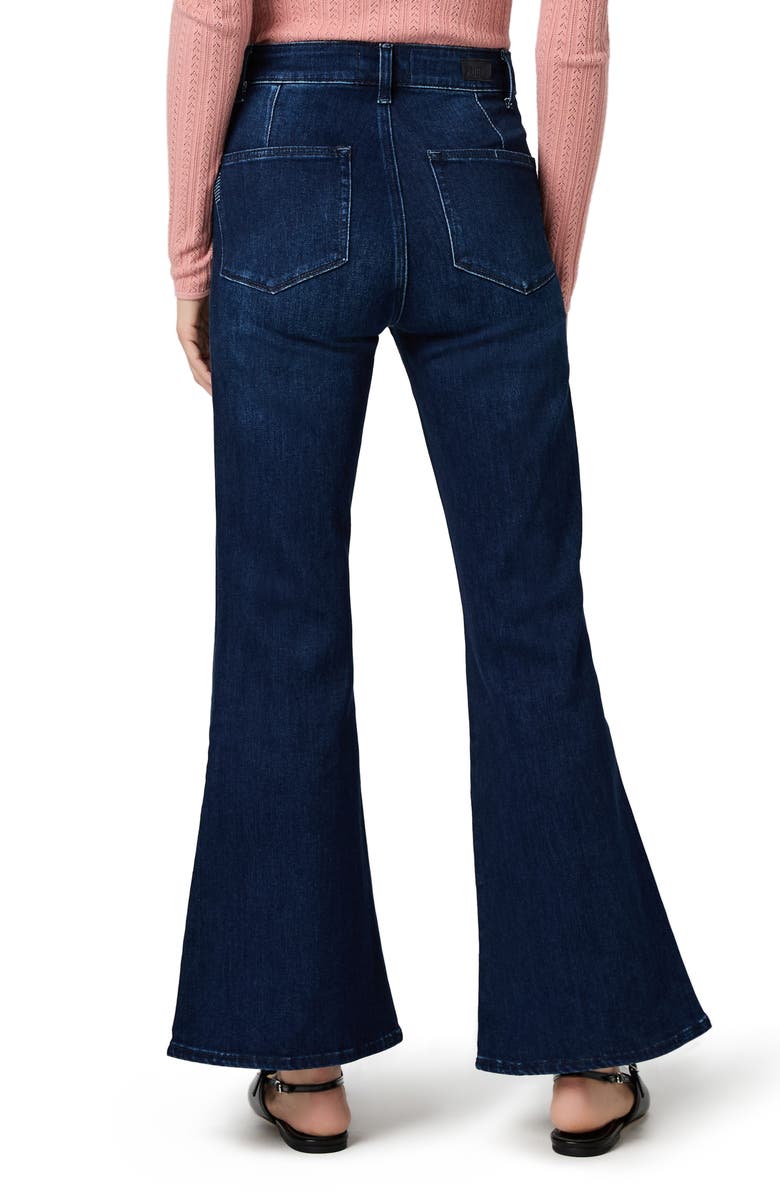 PAIGE Marlow Skimmer Flare Leg Jeans, Alternate, color, Prairie