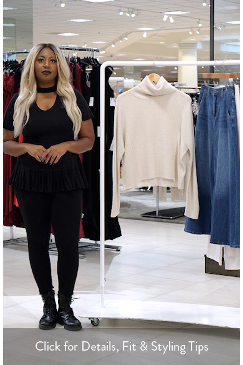 Merino Wool Turtleneck Sweater video