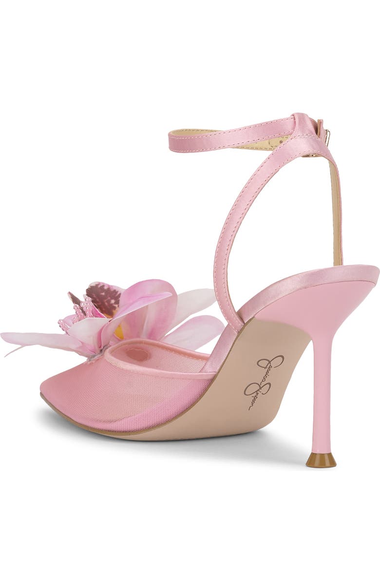 Jessica Simpson Vilyria Embellished Pointed Toe Pump, Alternate, color, Pink Sugar