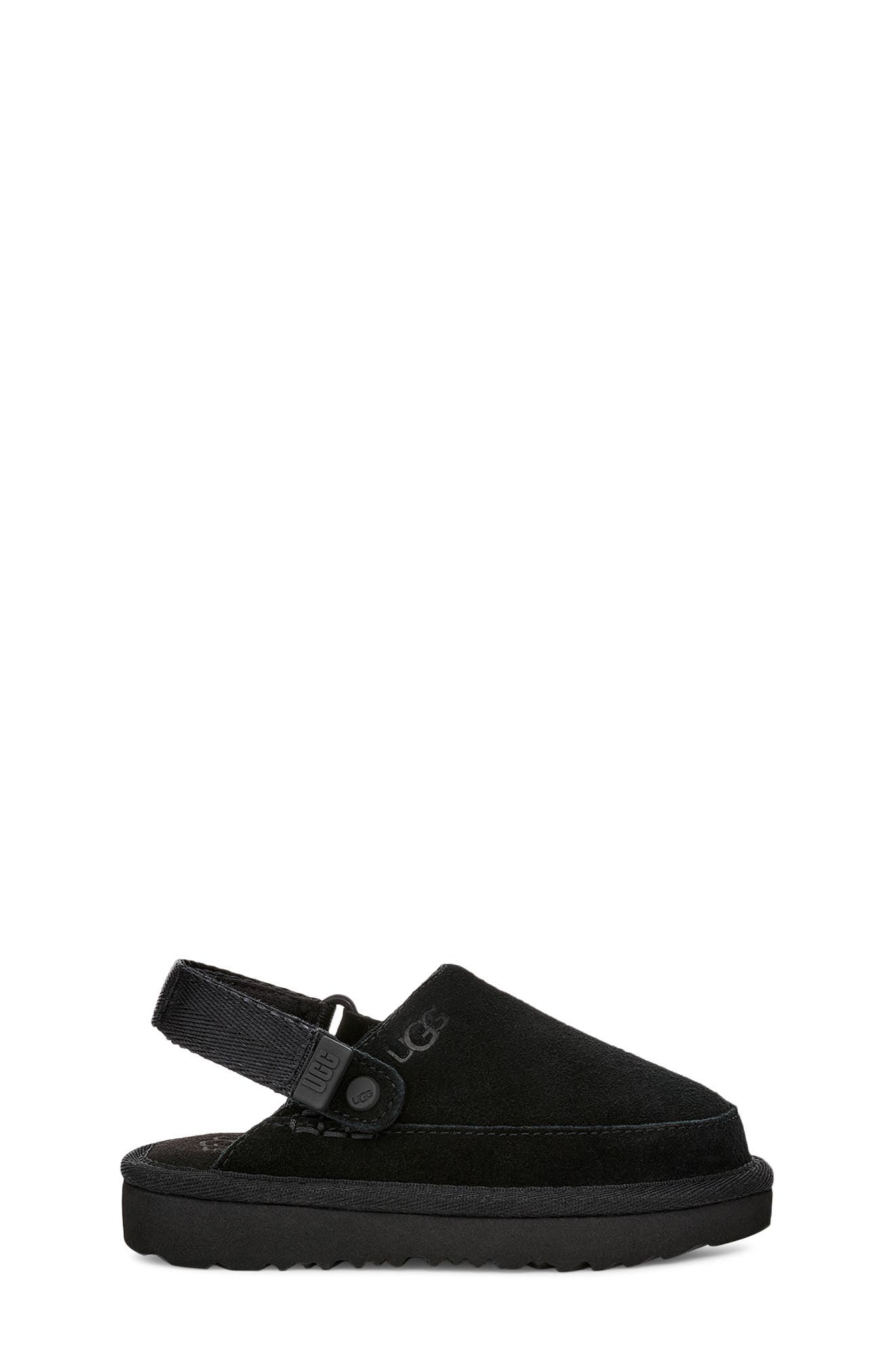 UGG<sup>®</sup> Kids' Goldenstar Clog, Alternate, color, Black