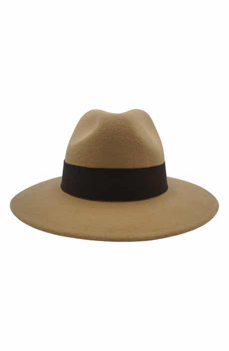 MODERN MONARCHIE Brown Wool Felted Fedora