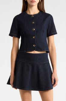 Lennon Short Sleeve Denim Jacket