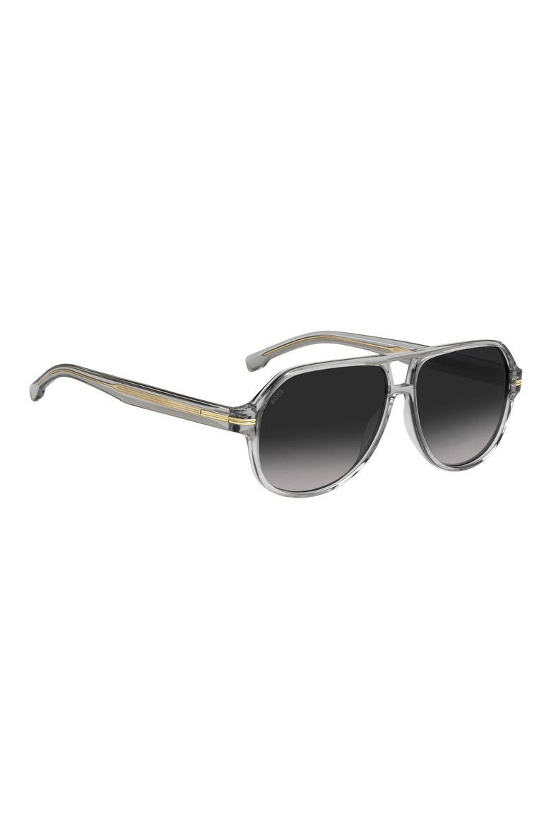 1507/S 59mm Gradient Navigator Sunglasses, Alternate, color, GREY