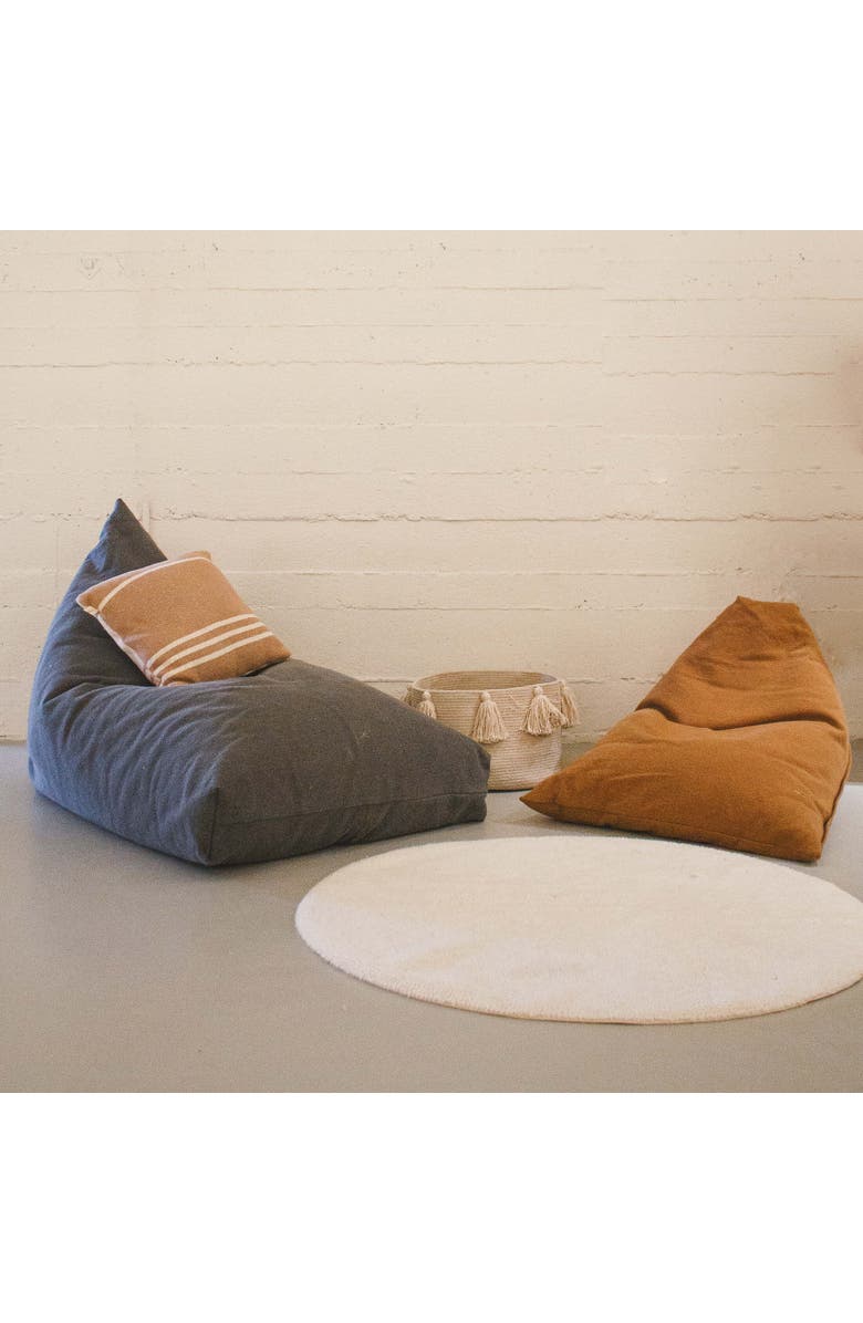 Lorena Canals Pouf Cleo, Alternate, color, Terrazzo Grey