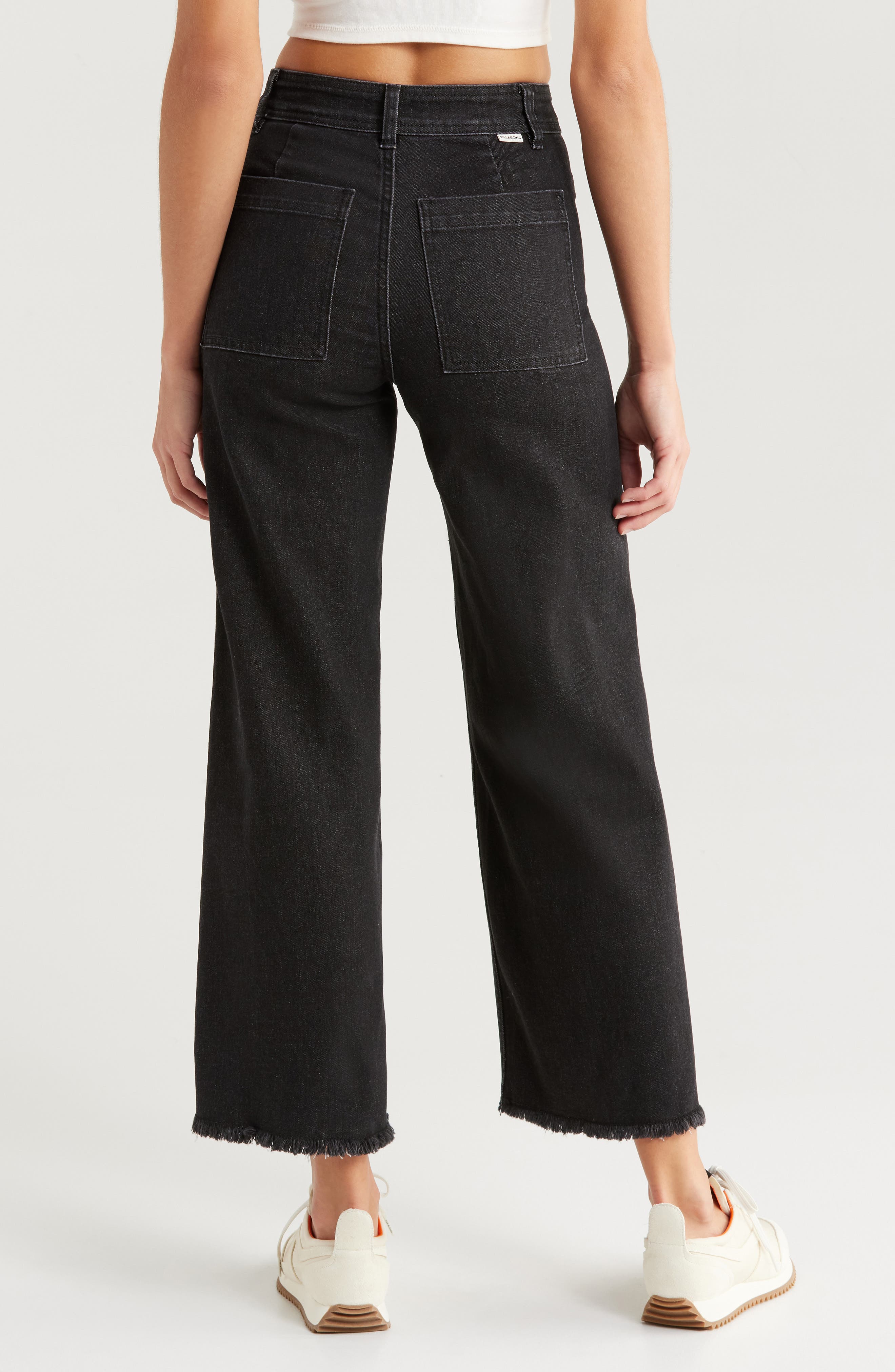 Free Fall Stretch Crop Wide Leg Jeans - image 2