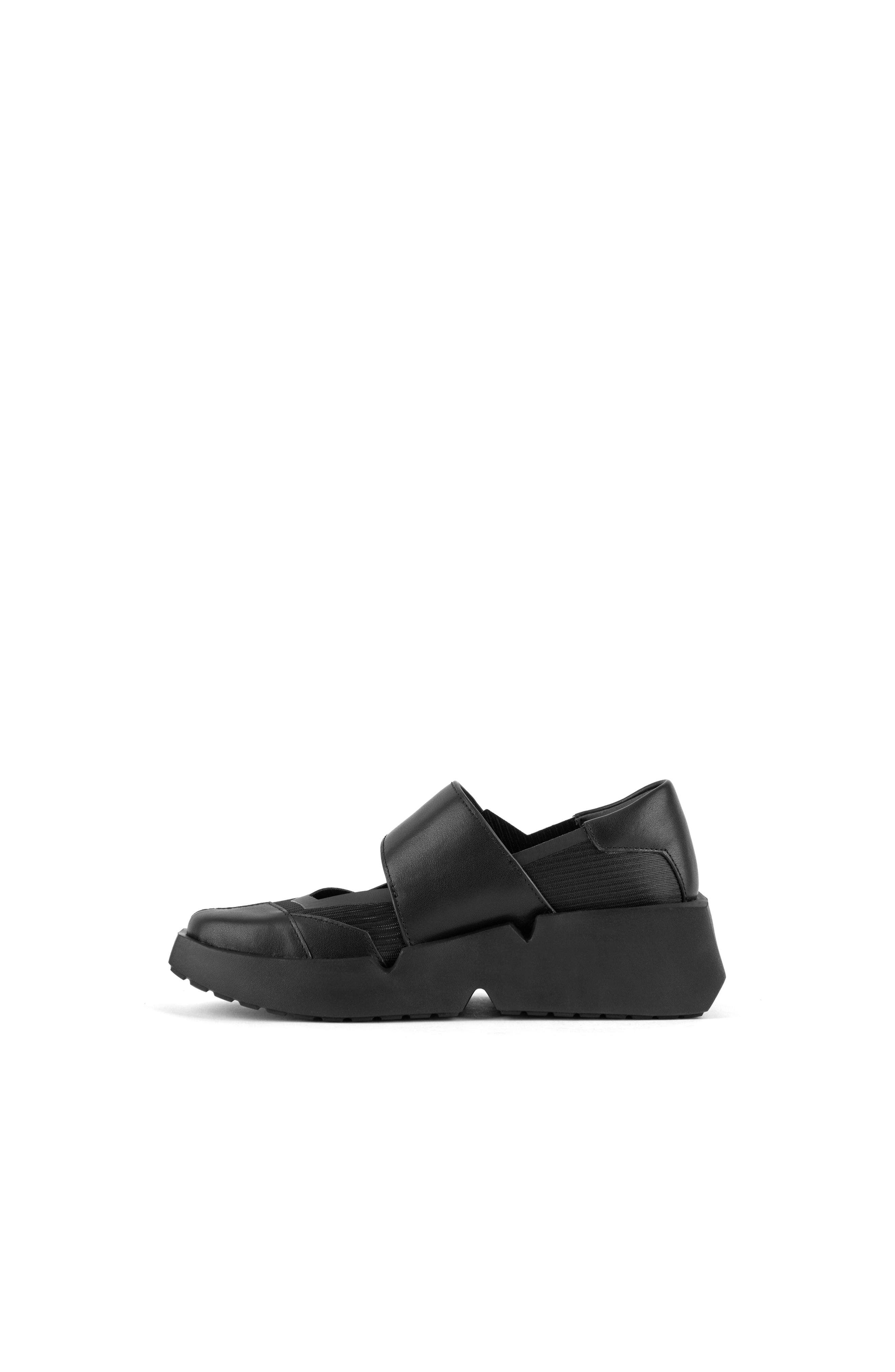 Mega Robot Jane Slip Ons, Alternate, color, Black