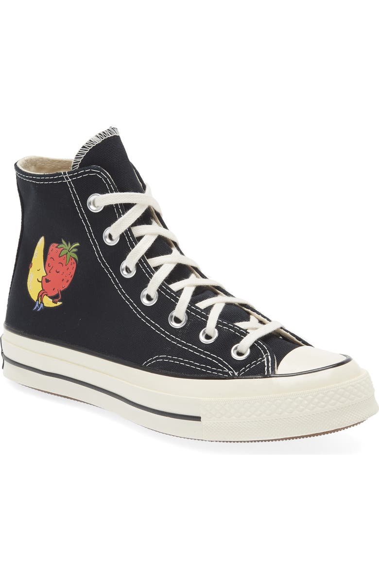 Sky High Farm Workwear x Converse Chuck Taylor<sup>®</sup> All Star<sup>®</sup> Strawberry & Moon High Top Sneaker, Main, color,