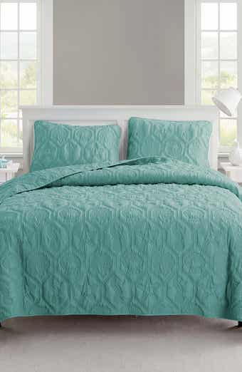 VCNY HOME Shore Embossed 3-Piece Quilt Set - King