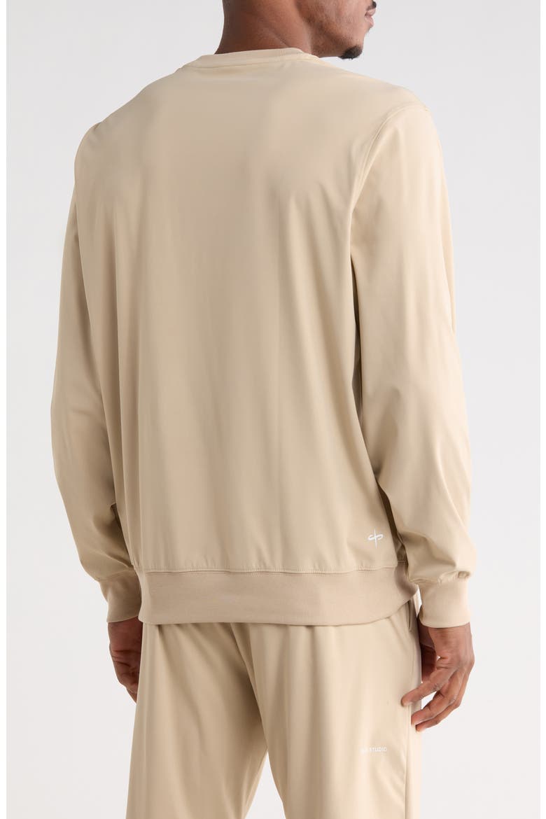 Tempo Lite Crewneck T-Shirt, Alternate, color, TAN